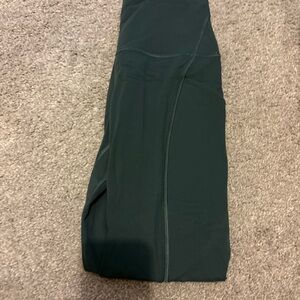 Lululemon Athletica Forest Green Ankle Pants